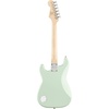 Squier Mini Stratocaster Beginner Electric Guitar, Short Scale, Black | Short scale kids electric guitar, laurel fingerboard, 2-year warranty, ideal starter, under $200, Fender-backed quality(Surf Green)