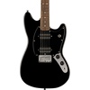 Squier Sonic Mustang HH Electric Guitar, with 2-Year Warranty, Black, Laurel Fingerboard