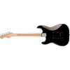 Squire Sonic Stratocaster Electric Guitar, Tahitian Coral, Maple Fingerboard, White Pickguard(Black (HSS Bridge and Pickups))