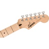 Squire Sonic Stratocaster Electric Guitar, Tahitian Coral, Maple Fingerboard, White Pickguard(Flash Pink)