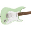 Squire Sonic Stratocaster Electric Guitar, Tahitian Coral, Maple Fingerboard, White Pickguard(Surf Green)