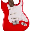 Squire Sonic Stratocaster Electric Guitar, Tahitian Coral, Maple Fingerboard, White Pickguard(Torino Red)