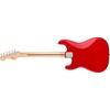 Squire Sonic Stratocaster Electric Guitar, Tahitian Coral, Maple Fingerboard, White Pickguard(Torino Red)