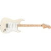 Fender Squier Series Affinity Stratocaster Electric Guitar, Olympic White(Olympic White)