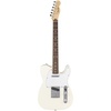 Fender Standard Telecaster, Electric Guitar, with 2-Year Warranty, Modern “C” Shaped Neck, Laurel Fingerboard, White Pickguard, Olympic White(Olympic White)