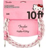 Fender x Hello Kitty White/Pink Woven Cable, 10′