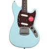 Squier Classic Vibe 70s Jaguar Electric Guitar, Laurel Fingerboard, Black | Vintage offset body, dual single-coil pickups, laurel fingerboard, beginner to intermediate, 2-year warranty included(Sonic Blue)