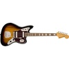 Squier Classic Vibe 70s Jaguar Electric Guitar, Laurel Fingerboard, Black | Vintage offset body, dual single-coil pickups, laurel fingerboard, beginner to intermediate, 2-year warranty included(3-Color Sunburst)
