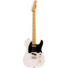 Squier Classic Vibe Baritone Custom Telecaster Electric Guitar, with 2-Year Warranty, Black, Laurel Fingerboard(White Blonde)