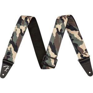Fender Camo Guitar Strap, 2in, Woodland Camo