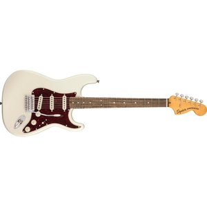 Squier Classic Vibe 50s Stratocaster Electric Guitar, with 2-Year Warranty, Fiesta Red, Maple Fingerboard(Olympic White)