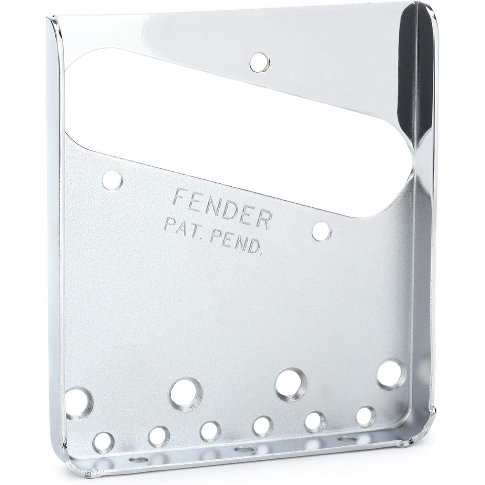 image:imageFender American Vintage 3Saddle Telecaster Bridge Plate ChromeBridge Plate