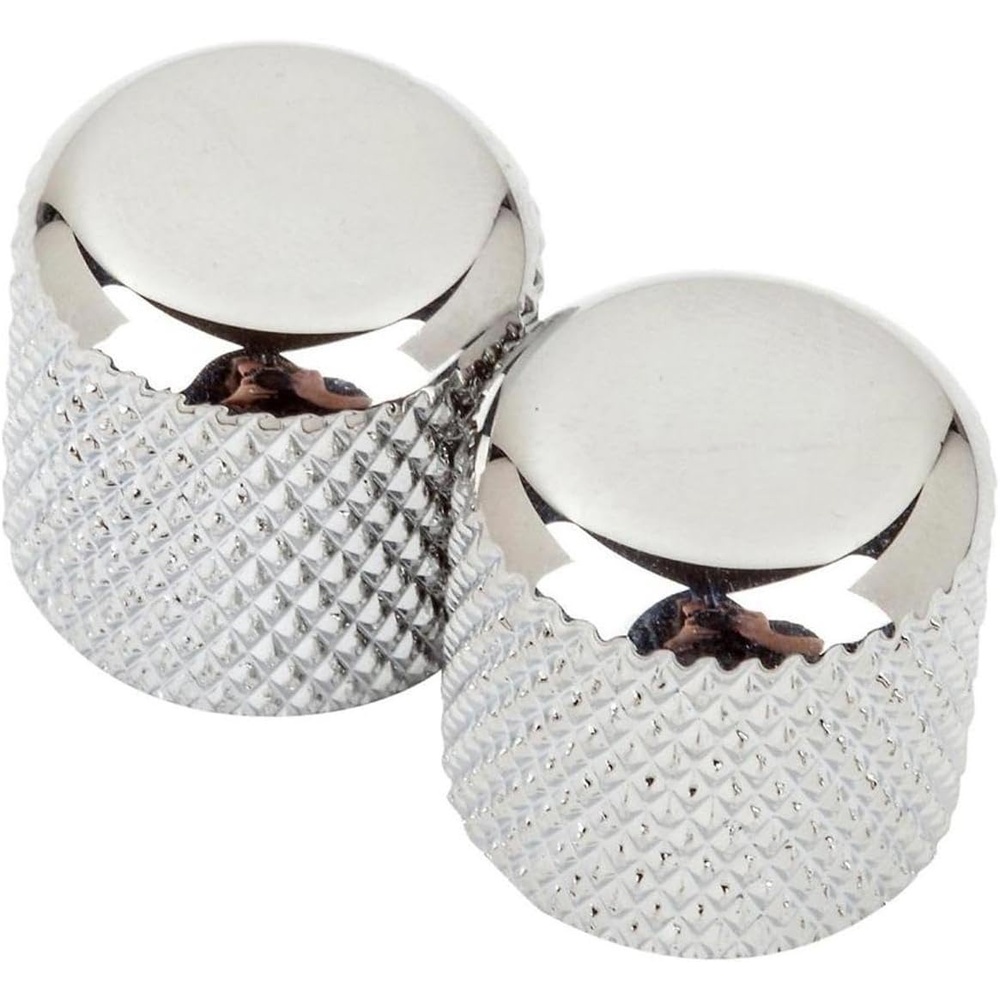 image:imageFender TelecasterPrecision Bass Dome Knobs ChromeBass Dome Knobs
