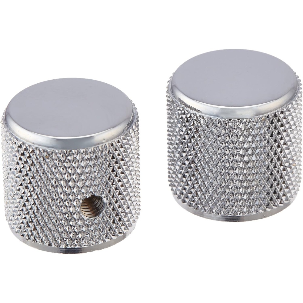 image:imageFender TelecasterPrecision Bass Knobs Knurled ChromeKnobs