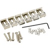 Fender American Vintage Stratocaster Bridge Saddles – Nickel, Medium(Saddles)
