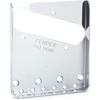 Fender American Vintage 3-Saddle Telecaster Bridge Plate, Chrome(Bridge Plate)