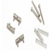Fender American Vintage Telecaster Threaded Bridge Saddles, Nickel