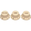 Fender Knobs One Volume, Two Tone, Vintaged(Knobs)