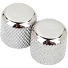Fender Telecaster/Precision Bass Dome Knobs -Chrome(Bass Dome Knobs)