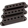 Fender Vintage Strat Pickup Cover Set, Black(Fender)