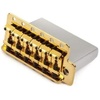 Fender Vintage-Style Strat Bridge Assembly with 2-3/16-Inch Spacing – Gold
