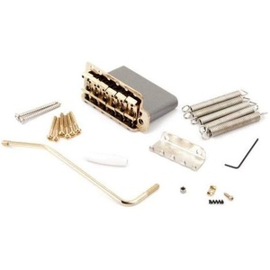 Fender American Vintage Stratocaster Bridge Tremolo Assembly – Gold(Tremolo Assembly)