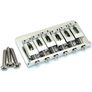 Fender Hardtail Strat Bridge Assembly for Import Models – Chrome