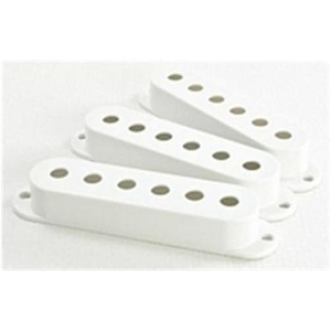 Fender Pickup Covers, Stratocaster – White