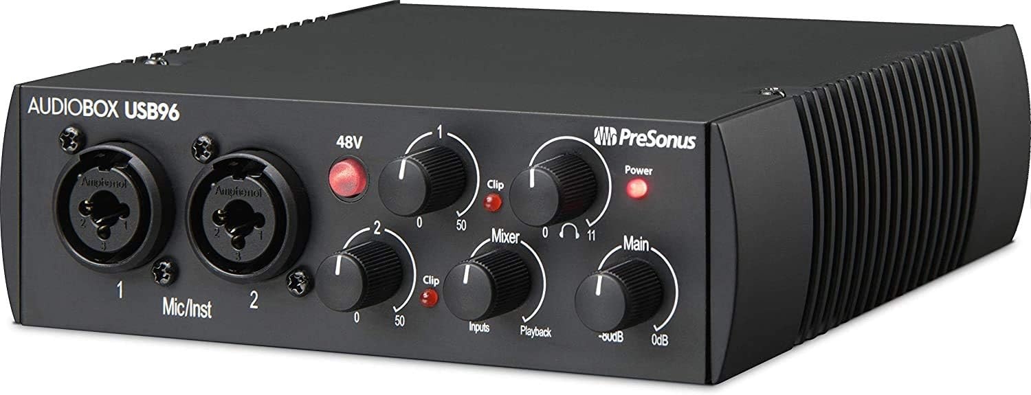 image:imagePreSonus AudioBox USB 96 25th Anniversary Studio Recording PackageAudioBox USB 96 Mic Headphones