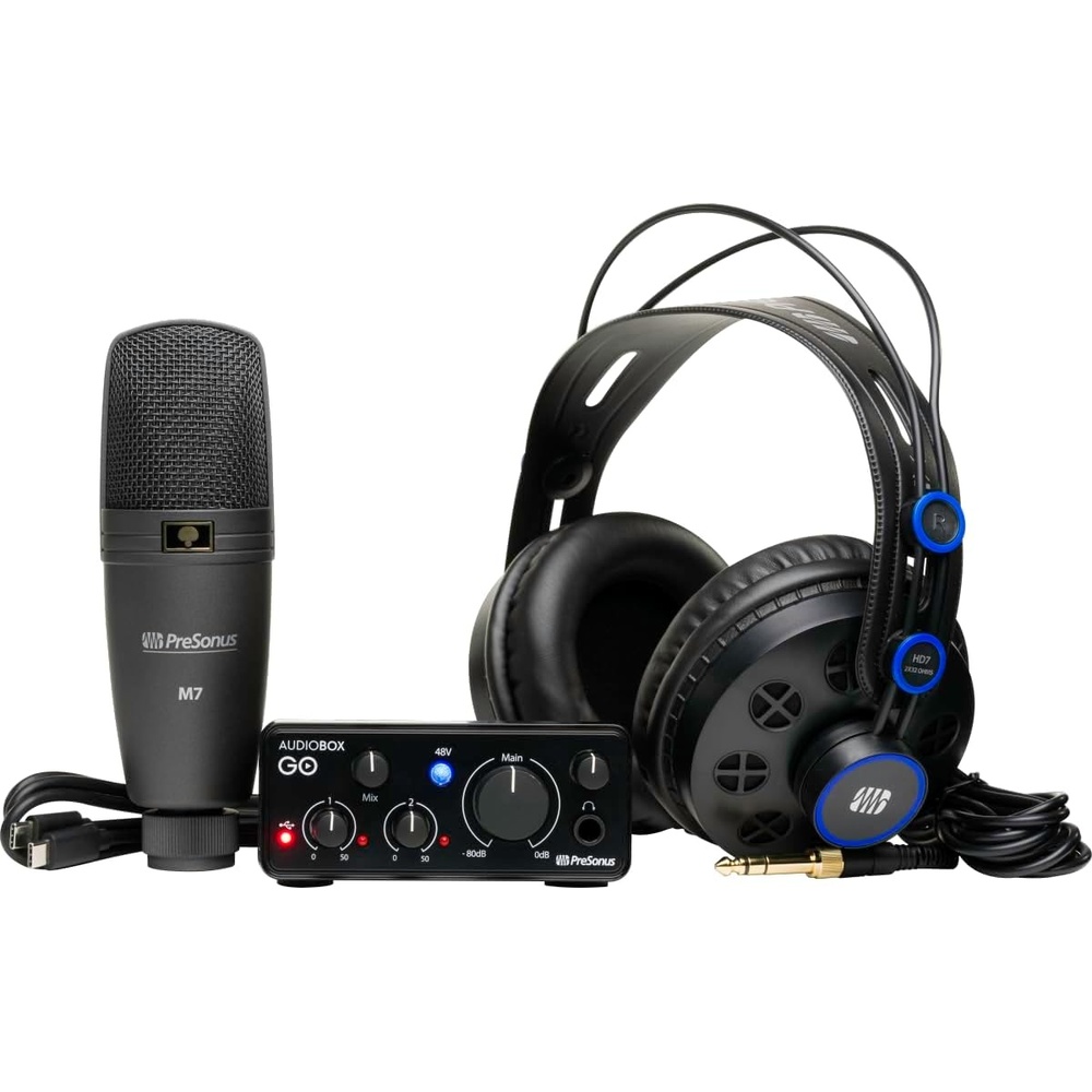 image:imagePreSonus AudioBox USB 96 25th Anniversary Studio Recording PackageAudioBox GO  Mic  Headphones