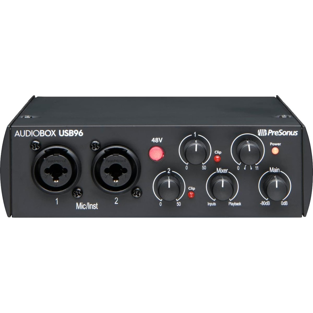 image:imagePreSonus AudioBox USB 96 25th Anniversary Studio Recording PackageAudioBox USB 96 Interface Only
