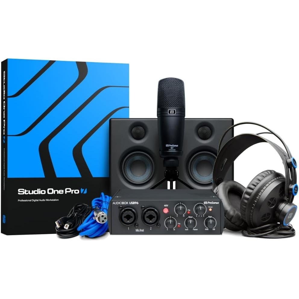 image:imagePreSonus AudioBox USB 96 Studio Ultimate Bundle 25th Anniversary Edition with Studio One Pro Software