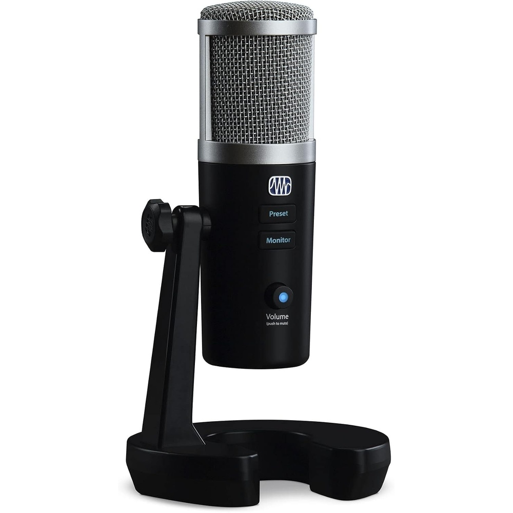 image:imagePreSonus Revelator USB Condenser Microphone for podcasting live streaming with builtin voice effects plus loopback mixer for gaming casting and recording interviews over Skype Zoom DiscordRevelator USBC Condenser Mic