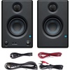PreSonus Eris E3.5-3.5″ Near Field Studio Monitors (Pair) – Powered Desktop Speakers for Music Production, Studio-Quality Recording, and Active Media Reference