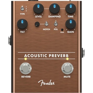 Fender Acoustic Preverb Acoustic Preamp/Reverb Pedal