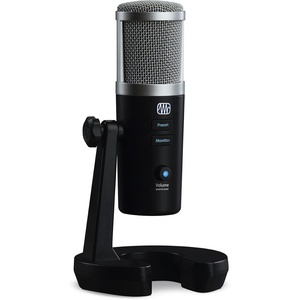 PreSonus Revelator USB Condenser Microphone for podcasting, live streaming, with built-in voice effects plus loopback mixer for gaming, casting, and recording interviews over Skype, Zoom, Discord(Revelator USB-C Condenser Mic)
