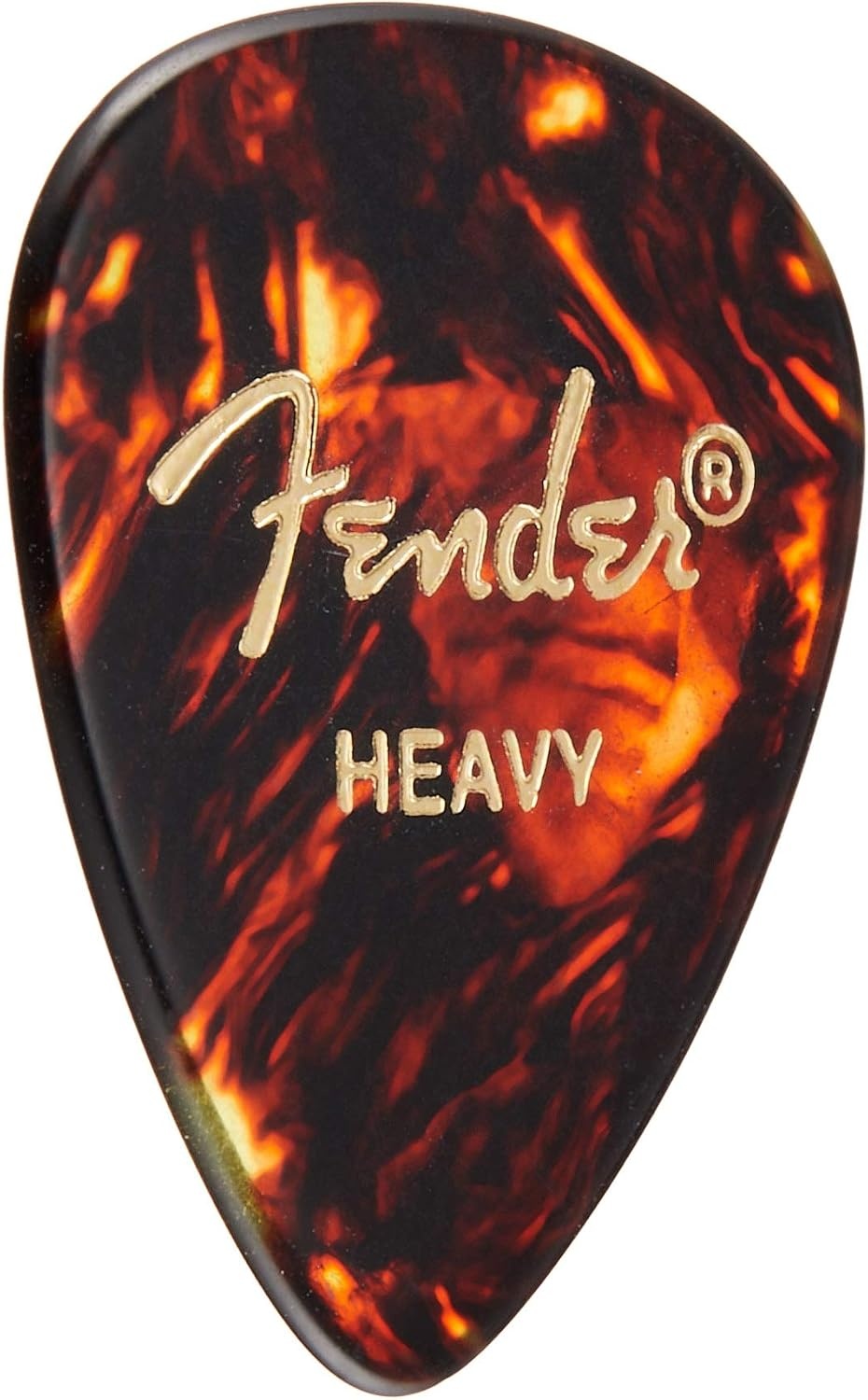 image:imageFender Classic Celluloid Guitar Picks 358 Shape Guitar Accessories Tortoise Shell Medium 12PackShell