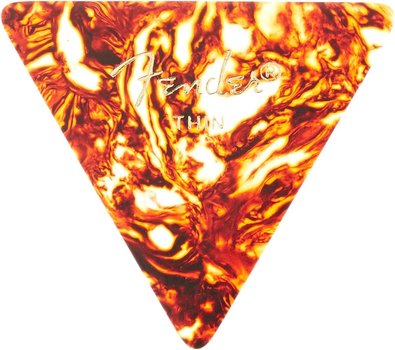 image:imageFender Classic Celluloid Guitar Picks 358 Shape Guitar Accessories Tortoise Shell Medium 12PackShell