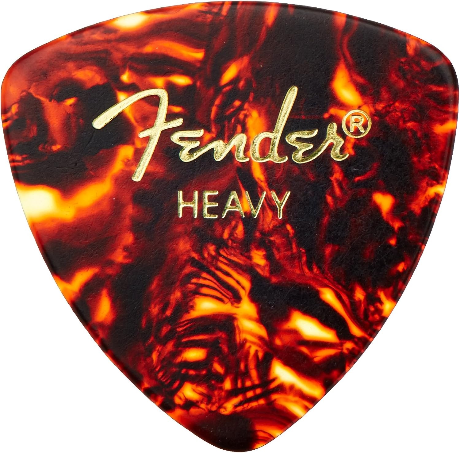image:imageFender Classic Celluloid Guitar Picks 358 Shape Guitar Accessories Tortoise Shell Medium 12PackTortoise Shell