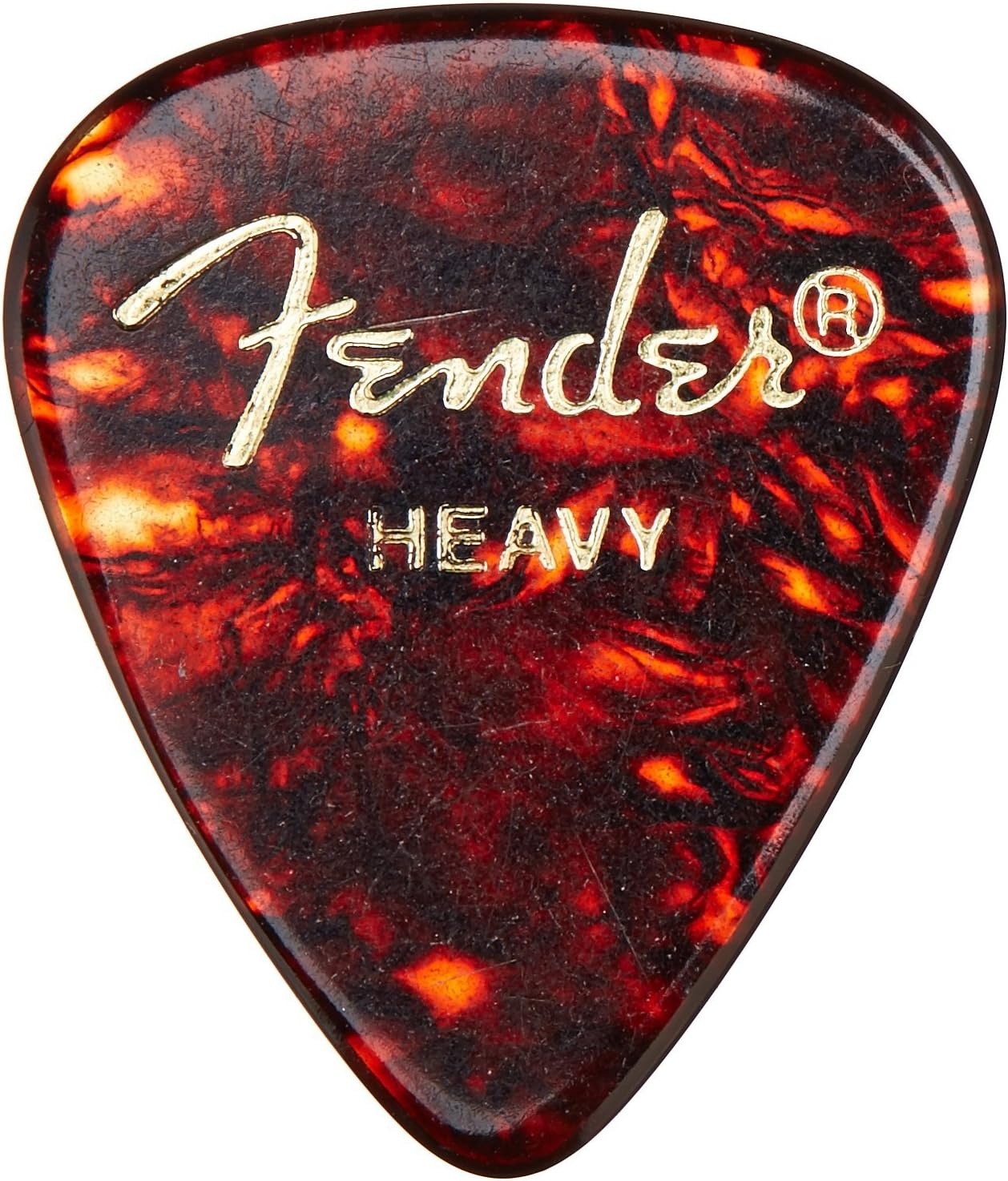 image:imageFender Classic Celluloid Guitar Picks 358 Shape Guitar Accessories Tortoise Shell Medium 12PackTortoise Shell