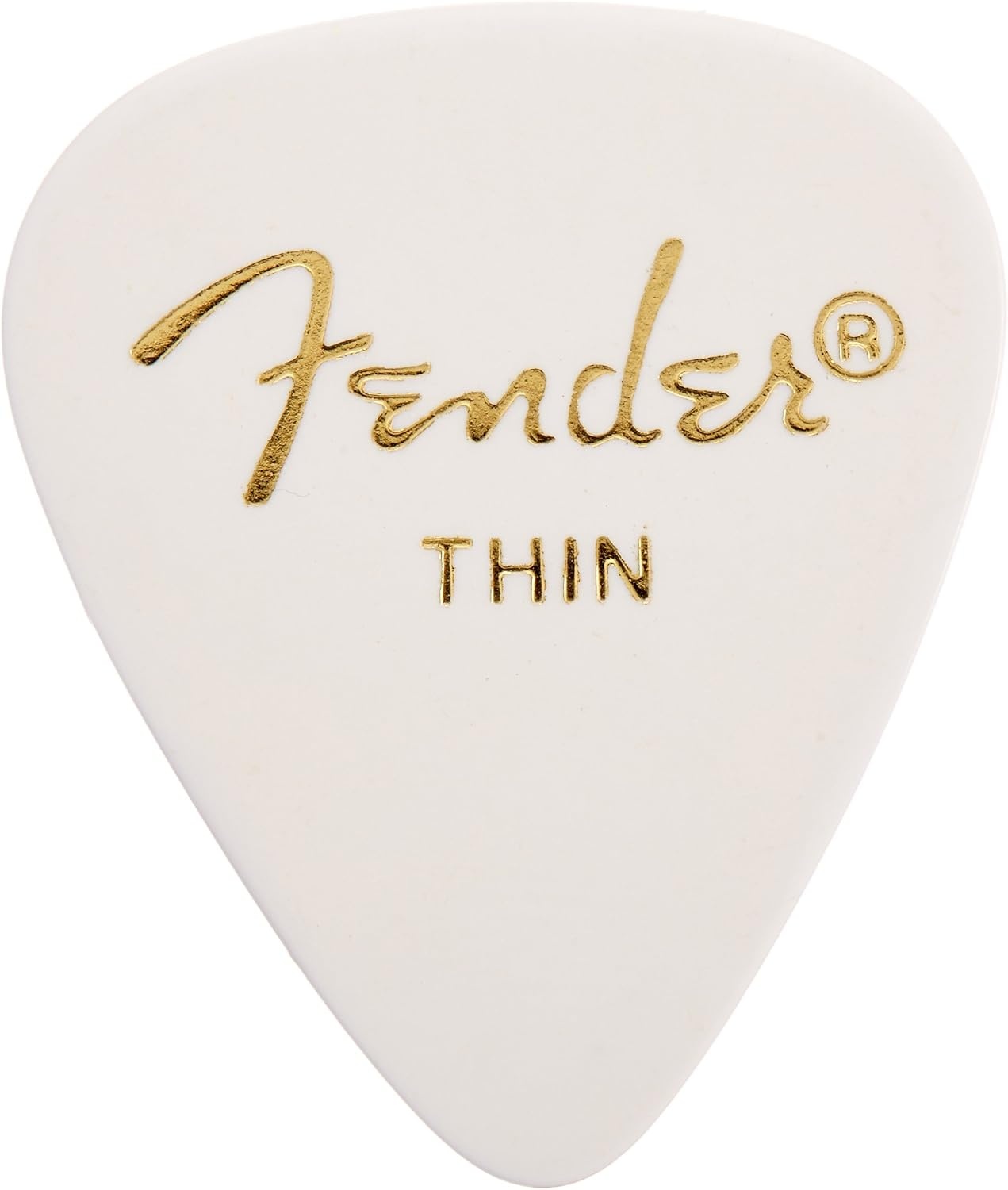 image:imageFender Classic Celluloid Guitar Picks 358 Shape Guitar Accessories Tortoise Shell Medium 12PackWhite