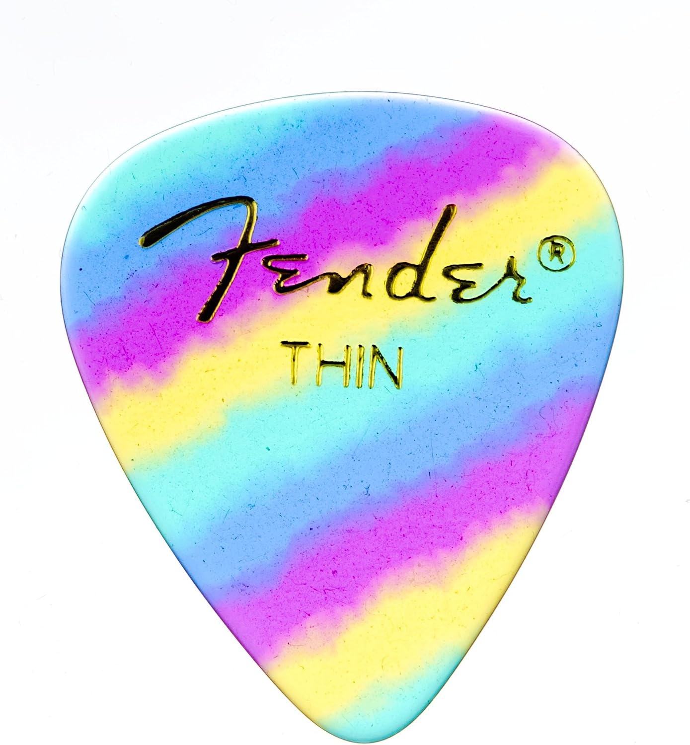 image:imageFender Graphic Guitar Picks 351 Shape Checker Thin 12PackRainbow