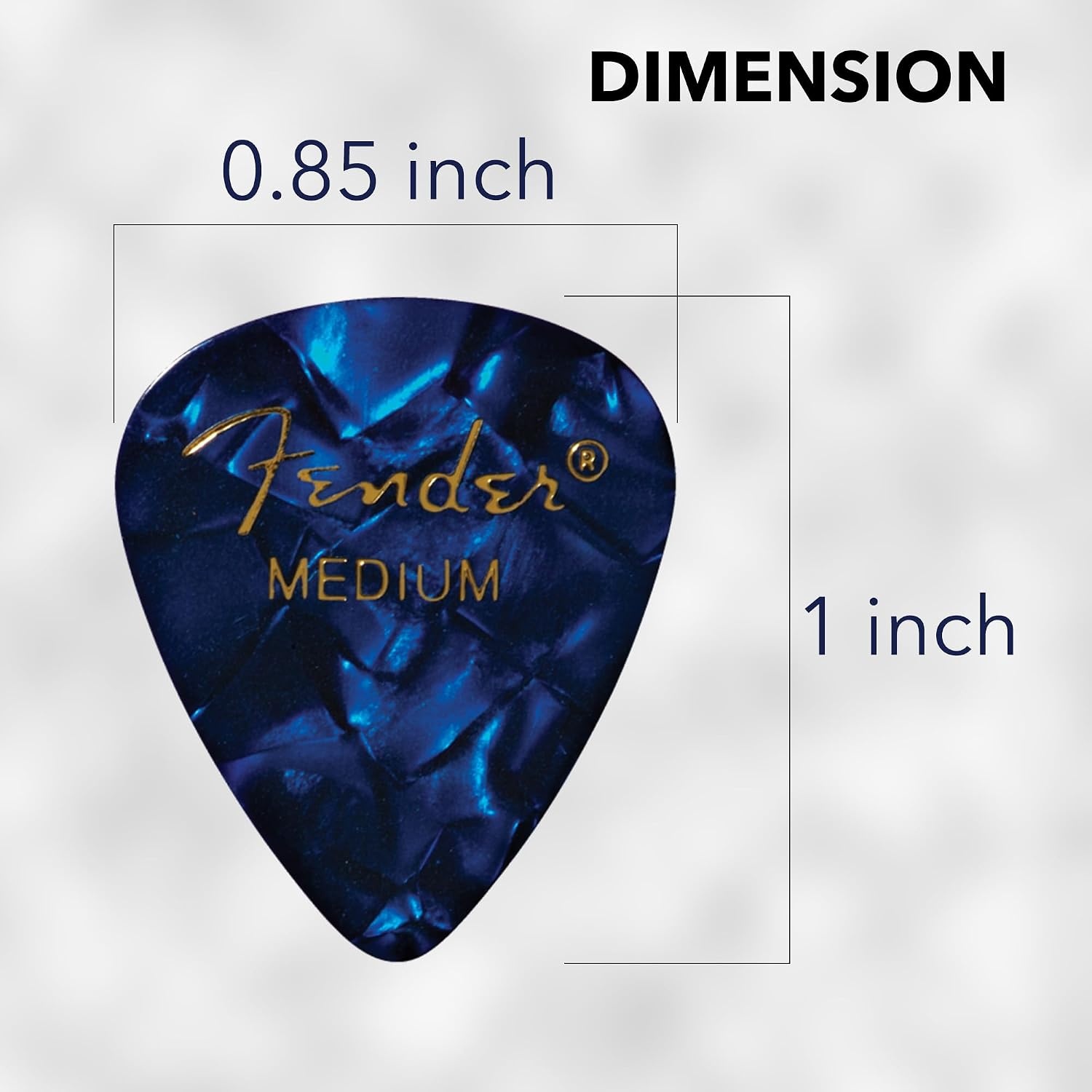image:imageFender Premium 24 Pack Picks Sampler Includes Thin Medium amp Heavy Gauges Austin Bazaar Exclusive12 Pack