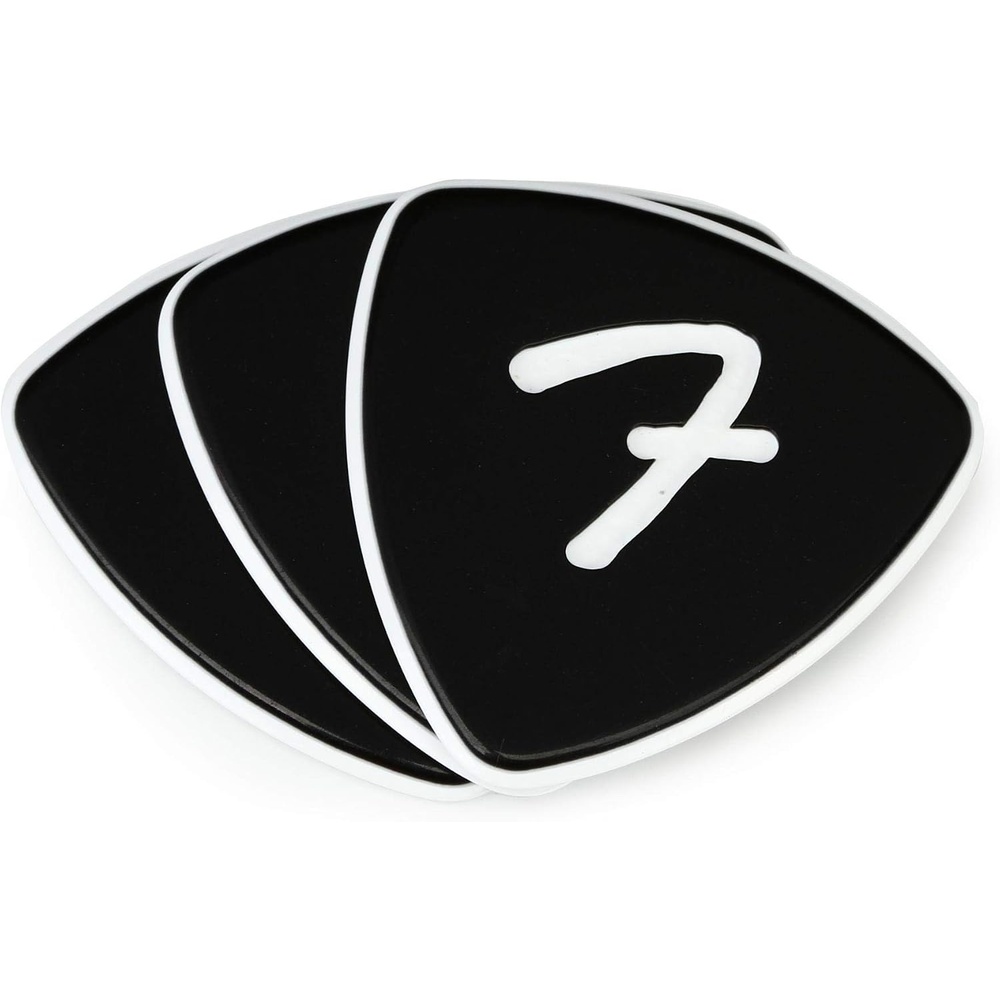 image:imageFender F Grip Guitar Picks 551 Shape Guitar Accessories Shell 3PackBlack