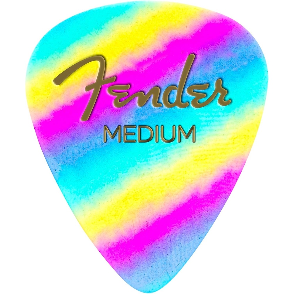image:imageFender Graphic Guitar Picks 351 Shape Checker Thin 12PackRainbow
