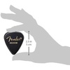 Fender Classic Celluloid Guitar Picks 358 Shape, Guitar Accessories, Tortoise Shell, Medium, 12-Pack(Black)