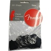 Fender Classic Celluloid Guitar Picks 358 Shape, Guitar Accessories, Tortoise Shell, Medium, 12-Pack(Black)
