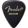 Fender Classic Celluloid Guitar Picks 358 Shape, Guitar Accessories, Tortoise Shell, Medium, 12-Pack(Black)
