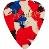 Fender Classic Celluloid Guitar Picks 358 Shape, Guitar Accessories, Tortoise Shell, Medium, 12-Pack(Confetti)