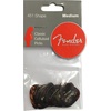 Fender Classic Celluloid Guitar Picks 358 Shape, Guitar Accessories, Tortoise Shell, Medium, 12-Pack(Shell)